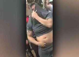 Identifying Man Who Exposed Belly While Covering Face: Police Seek Public Assistance news-09082024-054310