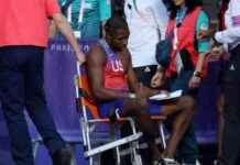 Lyles Collapses After Winning 200m Bronze: Covid Concerns. news-09082024-071948