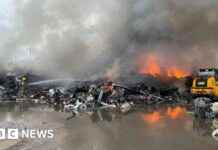 Fire at Sackers Scrap Yard in Great Blakenham: Situation Under Control news-09082024-081555