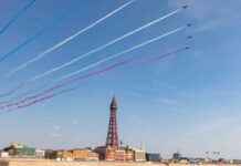 Blackpool Airshow 2024 Schedule: Red Arrows Saturday Time Slot news-09082024-083740