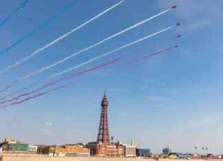 Blackpool Airshow 2024 Schedule: Red Arrows Saturday Time Slot news-09082024-083740