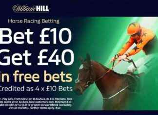 Claim £40 Free Bets: Sign Up & Bet on Horse Racing with William Hill news-09082024-112941