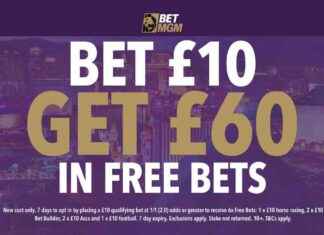 Get £60 in Free Bets with BetMGM: Stake £10 on Horse Racing Today news-09082024-113042