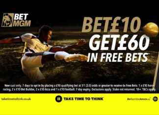 Get £60 Free Bets on Football with BetMGM: Welcome Bonus Offer news-09082024-114000