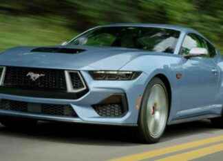 2025 Ford Mustang 60th Anniversary Edition Revives Brittany Blue Paint news-17082024-053600