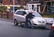 Police Chase Ends with Suspect Hit by Car: Dramatic Moment Caught on Camera news-05092024-130731