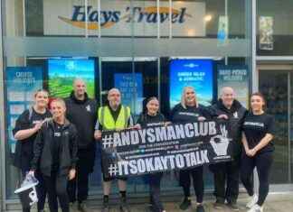 Fundraising Walk for Men’s Mental Health: Hays Travel Staff Trek from Bury to Manchester Airport news-13092024-154522
