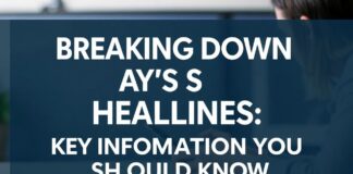 Breaking Down Today’s Headlines: What You Need to Know Breaking Down Today's Headlines: Key Information You Should Know