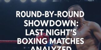 Round-by-Round Showdown: Last Night’s Boxing Battles Dissected Round-by-Round Showdown: Last Night's Boxing Matches Analyzed