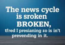 The News Cycle is Broken, and I’m Tired of Pretending It’s Not The news cycle is broken, and I'm tired of pretending it isn't.
