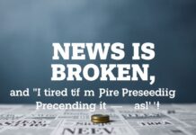 The News Is Broken, and I’m Tired of Pretending It’s Not The News Is Broken, and I'm Tired of Pretending It Isn't